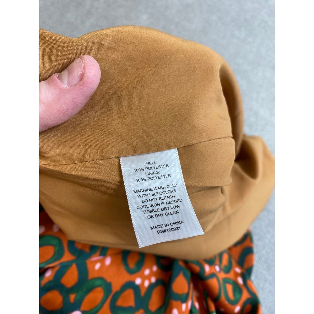 Alden Aldaire Short Sleeve Mel Top, Disco Flower, Brown/ green, Large, 198$ - Picture 10 of 11